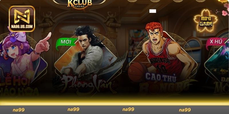 NA99 sở hữu giao diện tinh tế bắt mắt